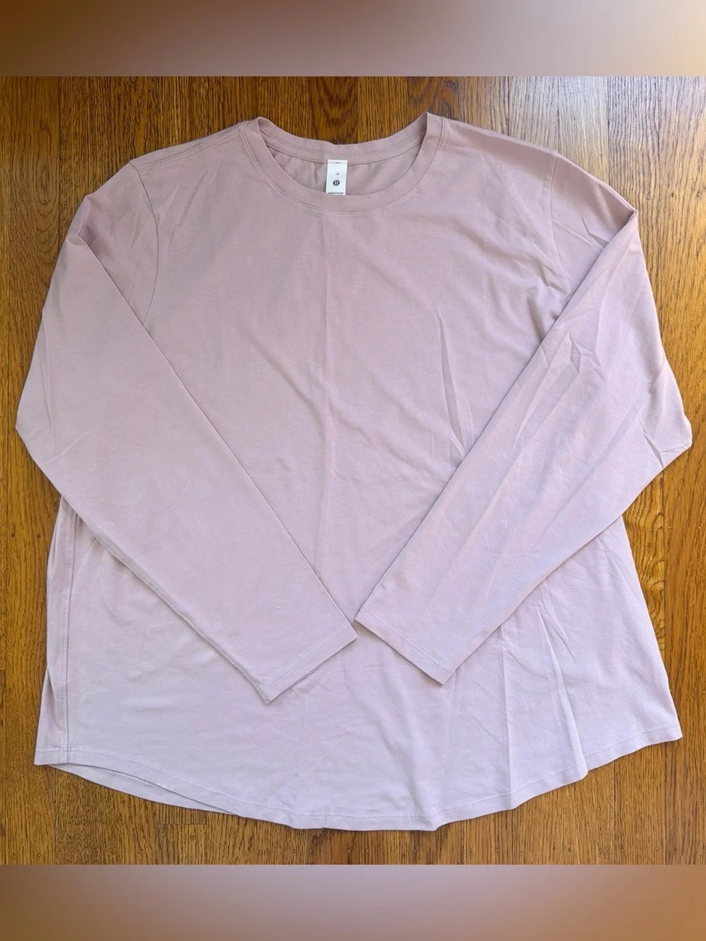 Like New - Lululemon Love Long Sleeve Shirt in Pink Peony (18)